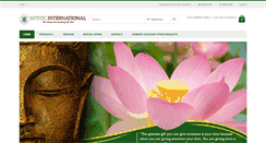 Desktop Screenshot of mysticinternational.com